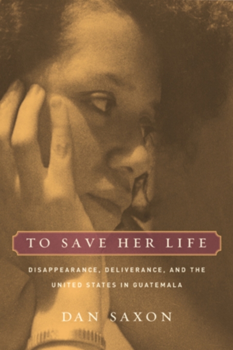 Cover image for book To Save Her Life