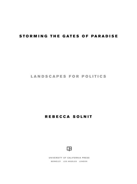 Cover image for book Storming the Gates of Paradise