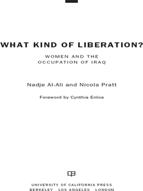 Cover image for book What Kind of Liberation?