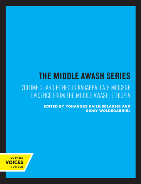 Cover image for book Ardipithecus kadabba
