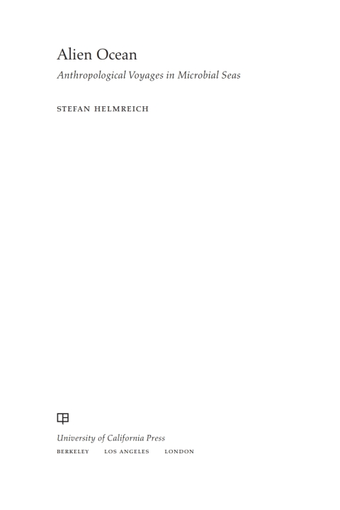 Cover image for book Alien Ocean