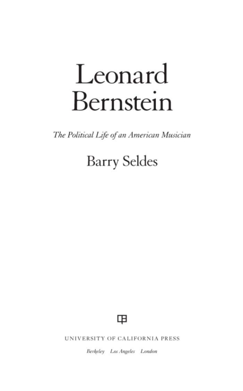 Cover image for book Leonard Bernstein