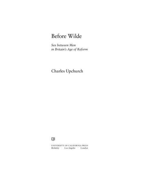 Cover image for book Before Wilde