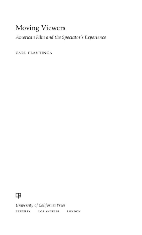 Cover image for book Moving Viewers