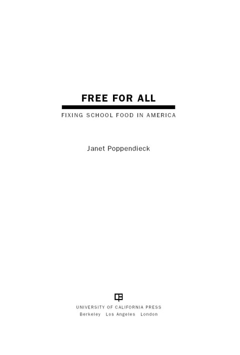 Cover image for book Free for All