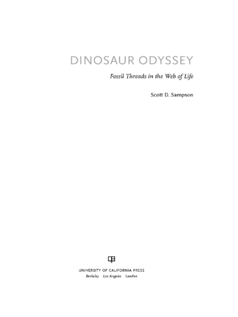 Cover image for book Dinosaur Odyssey
