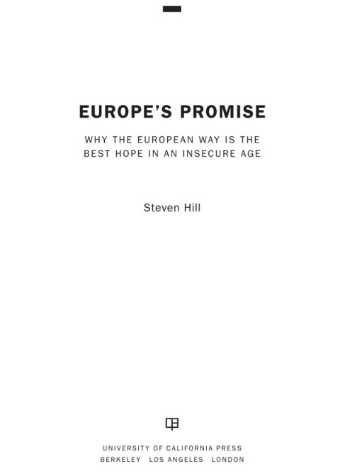 Cover image for book Europe's Promise