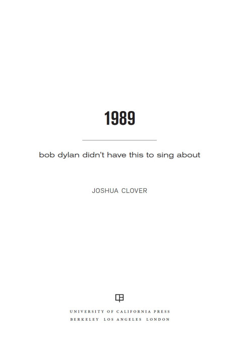 Cover image for book 1989