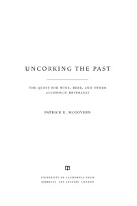 Cover image: Uncorking the Past 1st edition 9780520253797