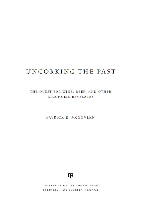 Cover image for book Uncorking the Past