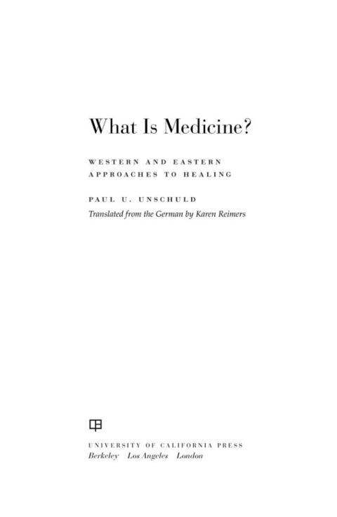 Cover image for book What Is Medicine?