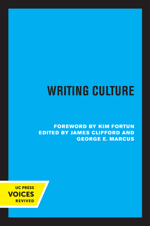 Cover image for book Writing Culture