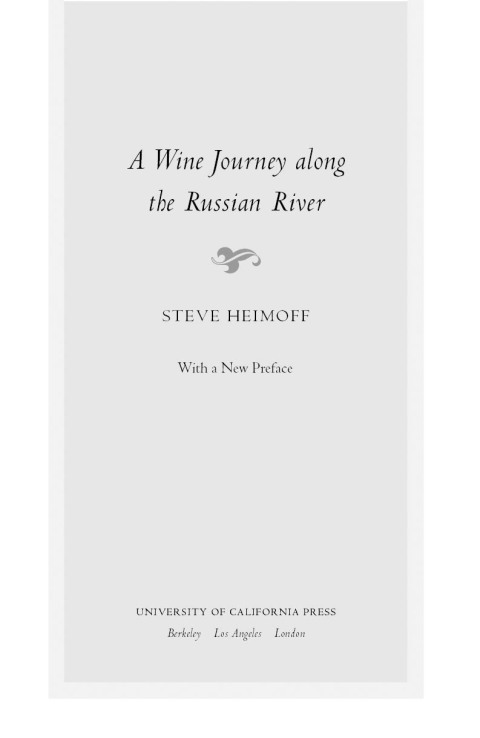 Cover image for book A Wine Journey along the Russian River, With a New Preface