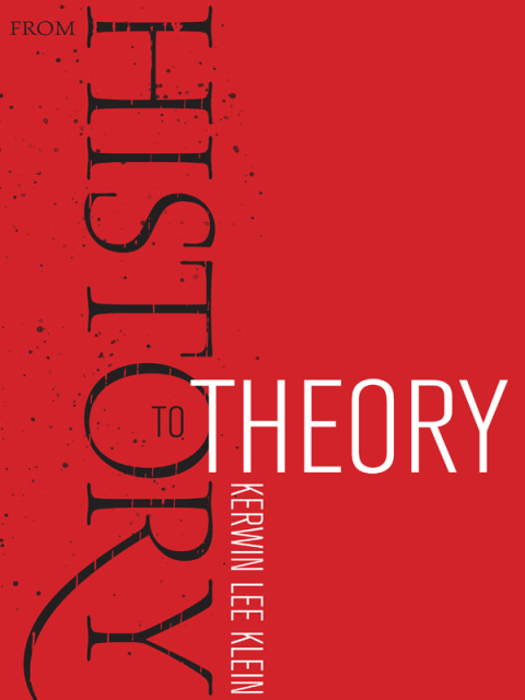 Cover image for book From History to Theory