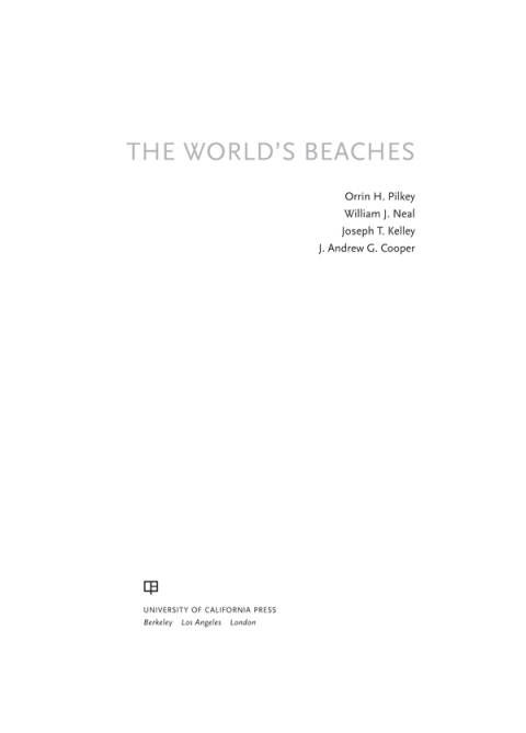 Cover image for book The World's Beaches