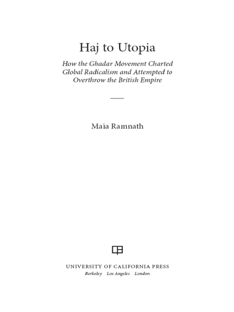 Cover image for book Haj to Utopia