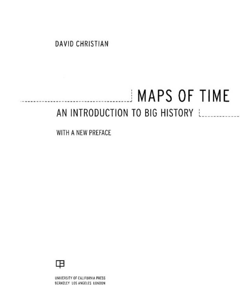 Reflowable Maps of Time; $23.25