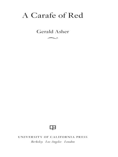 Cover image for book A Carafe of Red