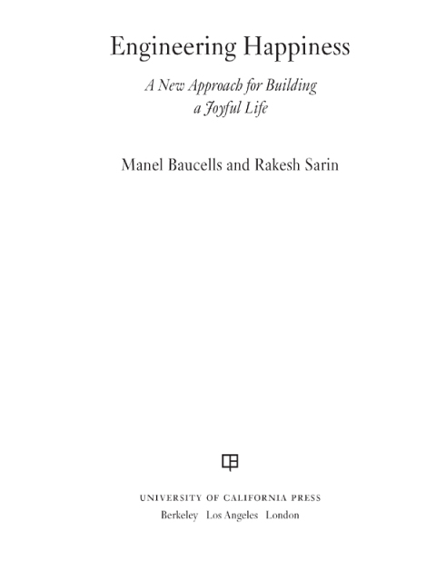 Cover image for book Engineering Happiness