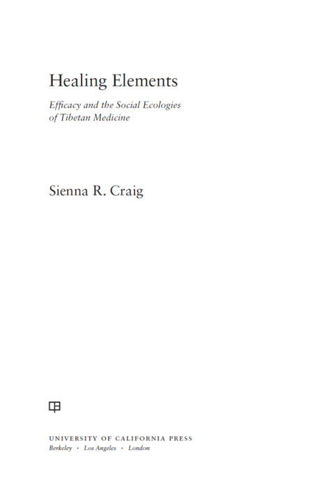Cover image for book Healing Elements