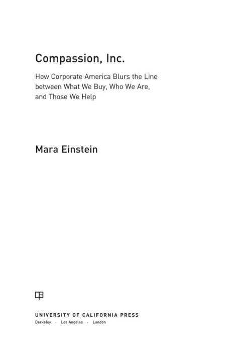 Cover image for book Compassion, Inc.