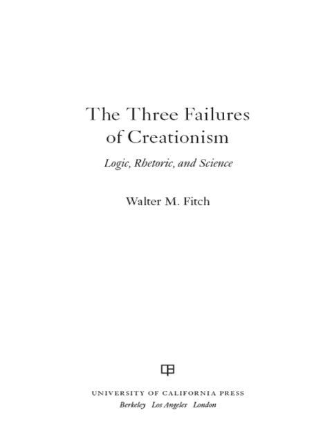 Cover image for book The Three Failures of Creationism