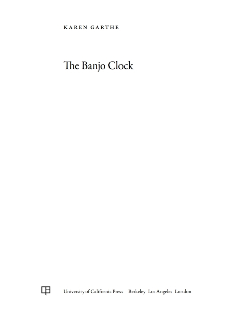 Cover image for book The Banjo Clock