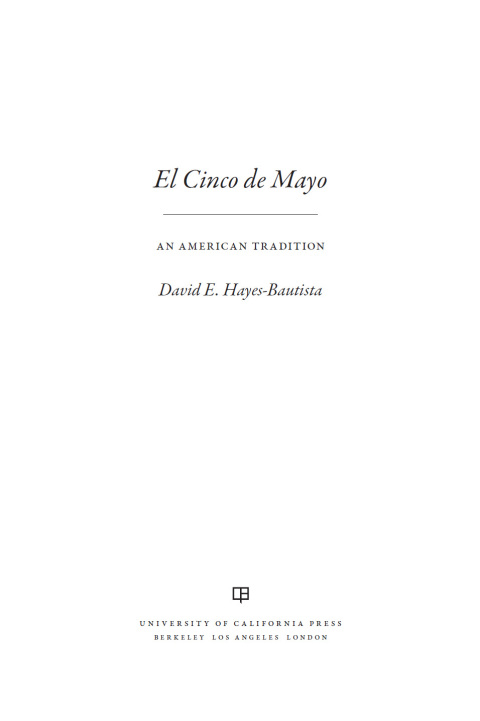 Cover image for book El Cinco de Mayo