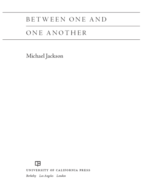 Cover image for book Between One and One Another
