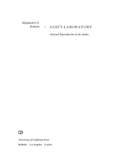 Cover image for book God's Laboratory