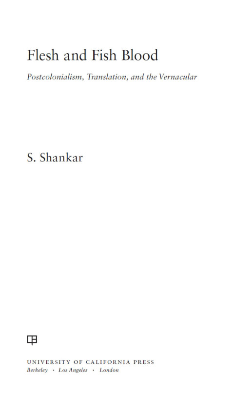 Cover image for book Flesh and Fish Blood