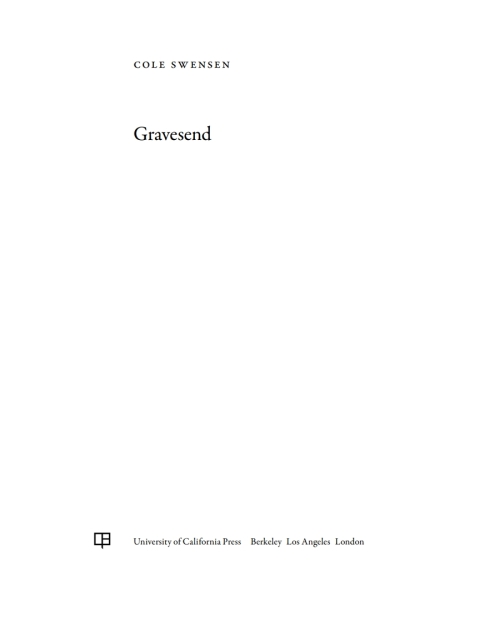 Cover image for book Gravesend