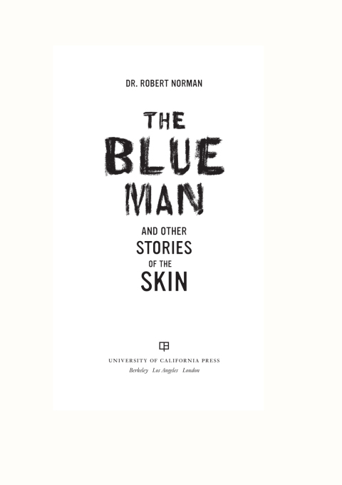 Cover image for book The Blue Man and Other Stories of the Skin