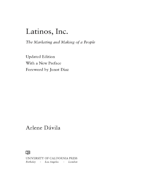Cover image for book Latinos, Inc.