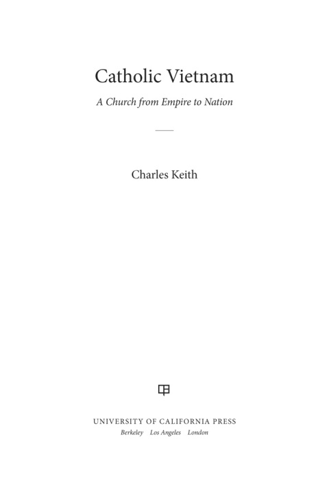 Cover image for book Catholic Vietnam