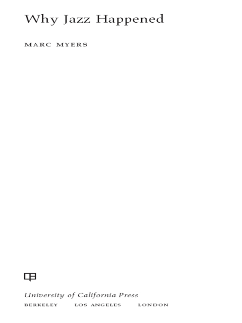 Cover image for book Why Jazz Happened