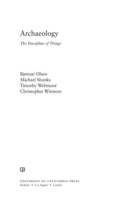 Cover image for book Archaeology