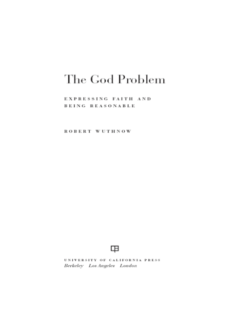 Cover image for book The God Problem