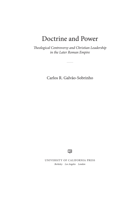 Cover image for book Doctrine and Power