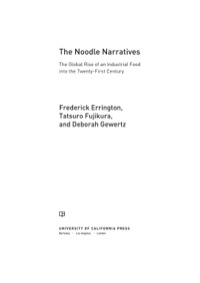Cover image: The Noodle Narratives 1st edition 9780520276338
