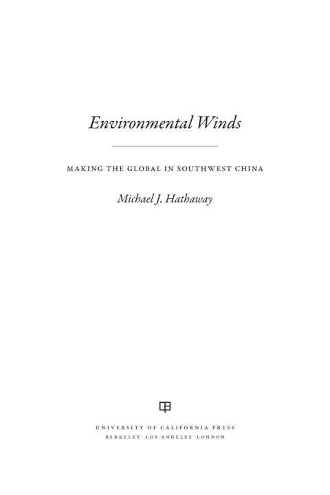 Cover image for book Environmental Winds
