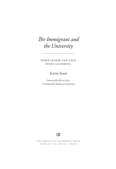 Cover image for book The Immigrant and the University