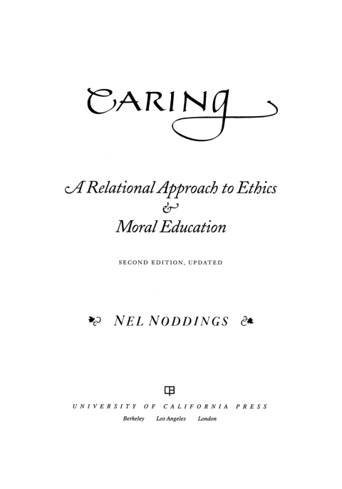 Cover image for book Caring