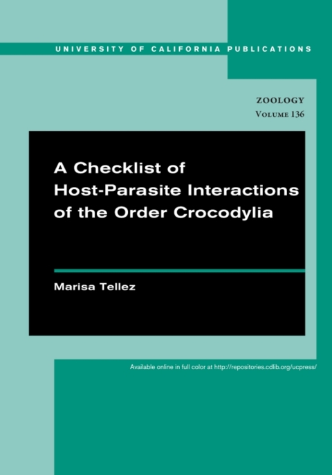 Cover image for book A Checklist of Host-Parasite Interactions of the Order Crocodylia