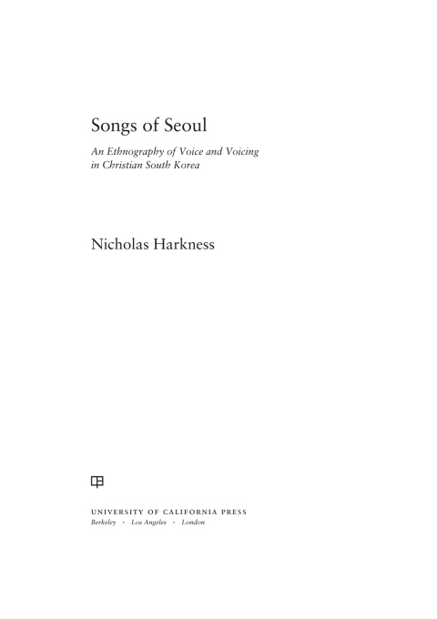 Cover image for book Songs of Seoul