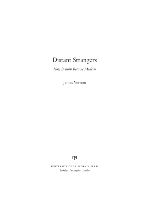 Cover image for book Distant Strangers