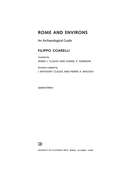 Cover image for book Rome and Environs