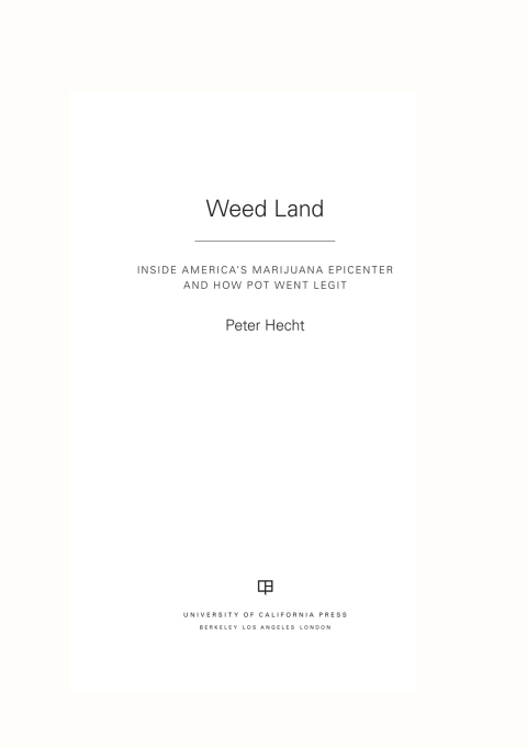 Cover image for book Weed Land