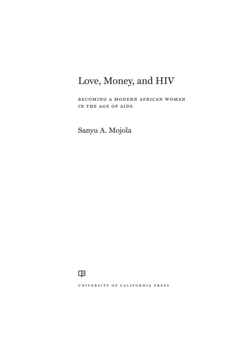 Cover image for book Love, Money, and HIV