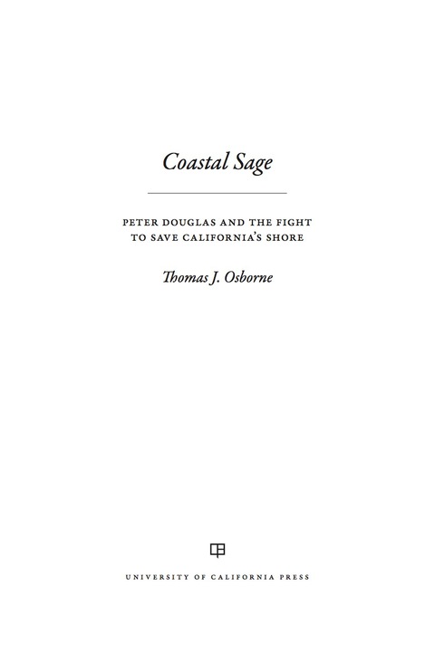 Cover image for book Coastal Sage